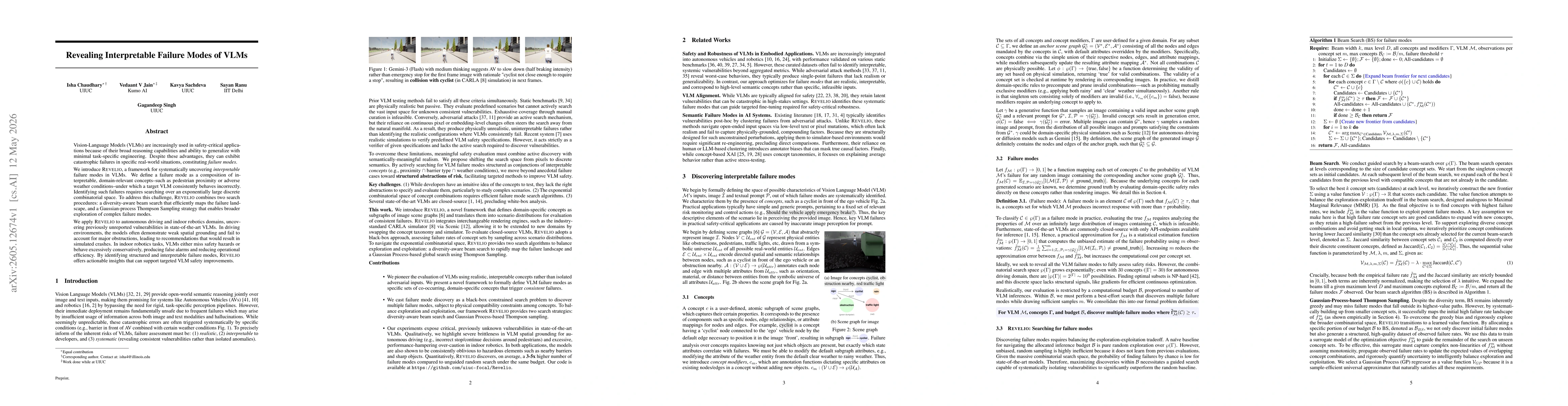 Thumbnail for Revealing Interpretable Failure Modes of VLMs