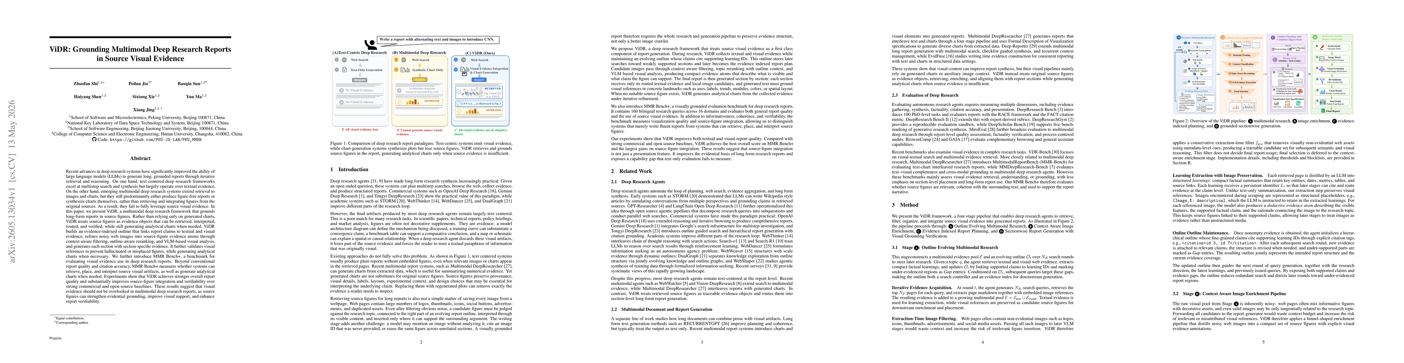 Thumbnail for ViDR: Grounding Multimodal Deep Research Reports in Source Visual Evidence