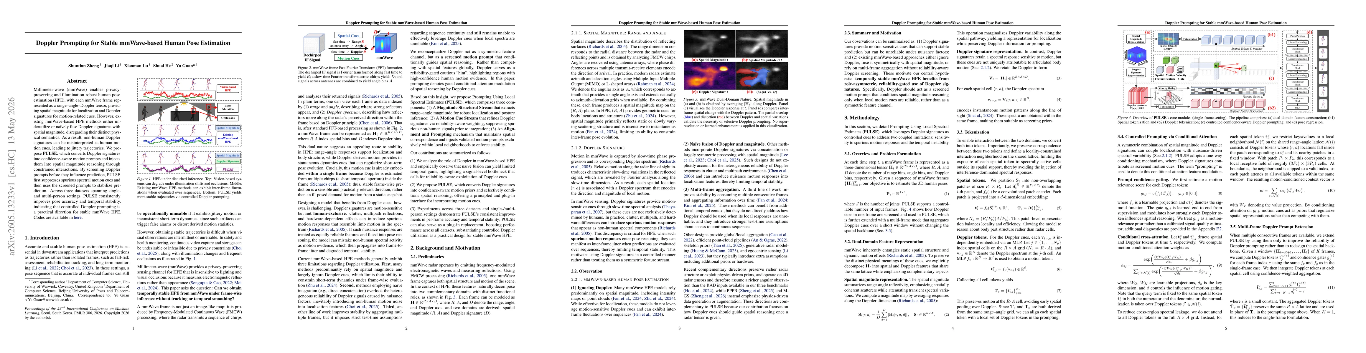 Thumbnail for Doppler Prompting for Stable mmWave-based Human Pose Estimation