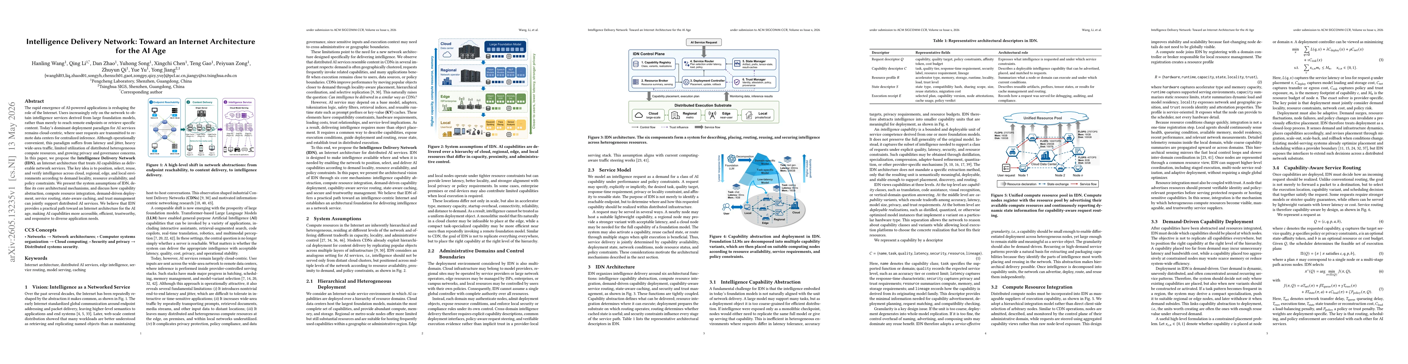 Thumbnail for Intelligence Delivery Network: Toward an Internet Architecture for the AI Age