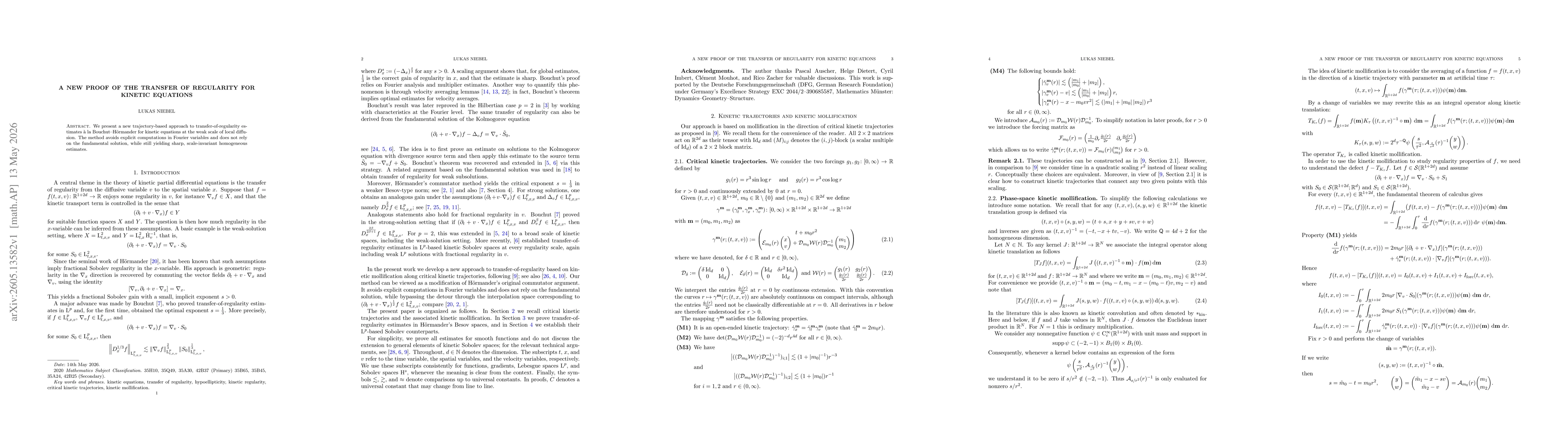 Thumbnail for A new proof of the transfer of regularity for kinetic equations