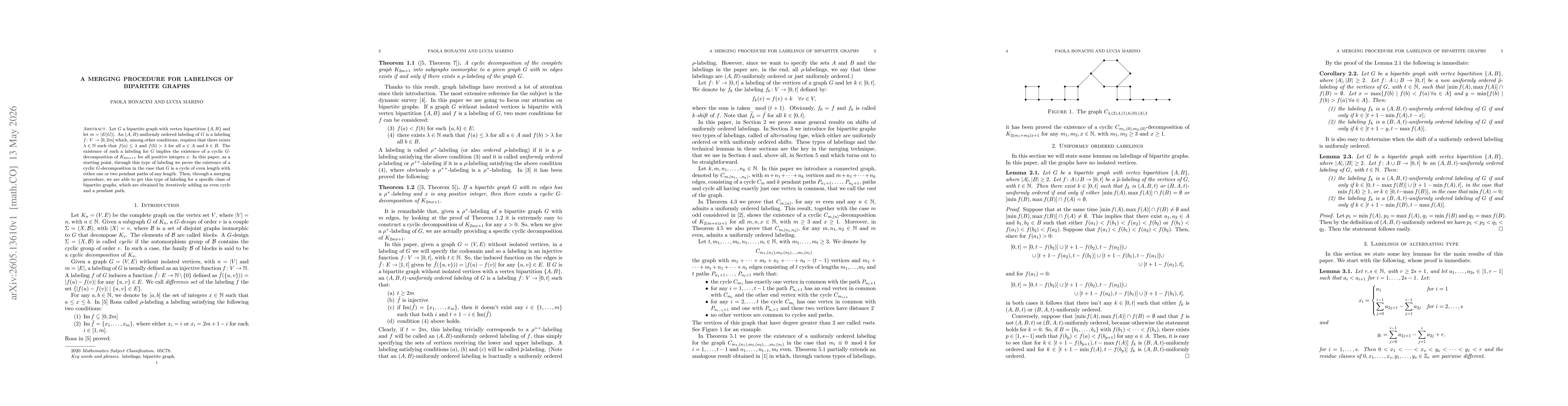 Thumbnail for A merging procedure for labelings of bipartite graphs