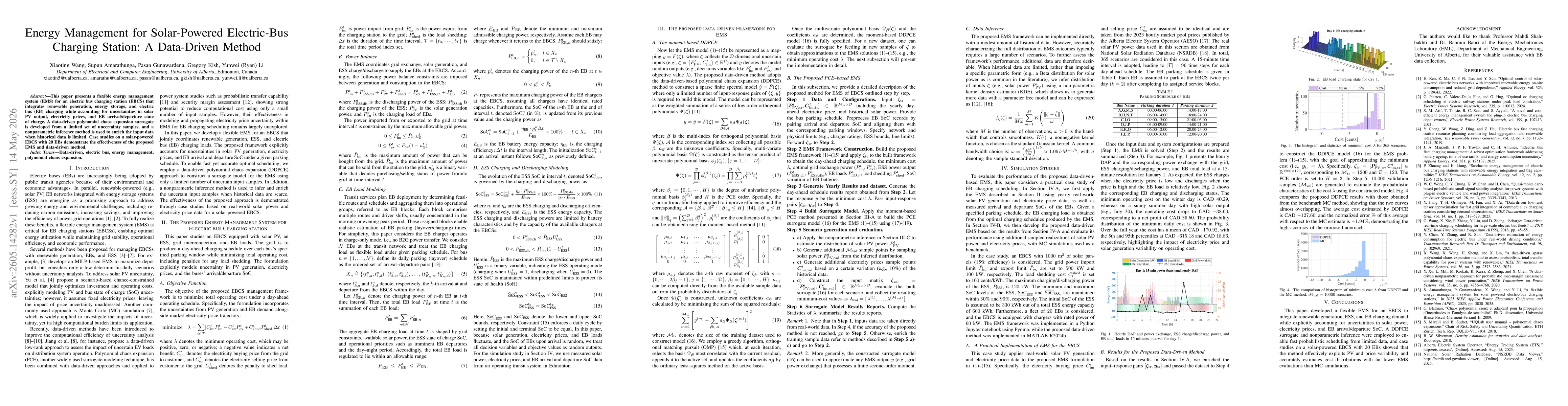 Thumbnail for Energy Management for Solar-Powered Electric-Bus Charging Station: A Data-Driven Method