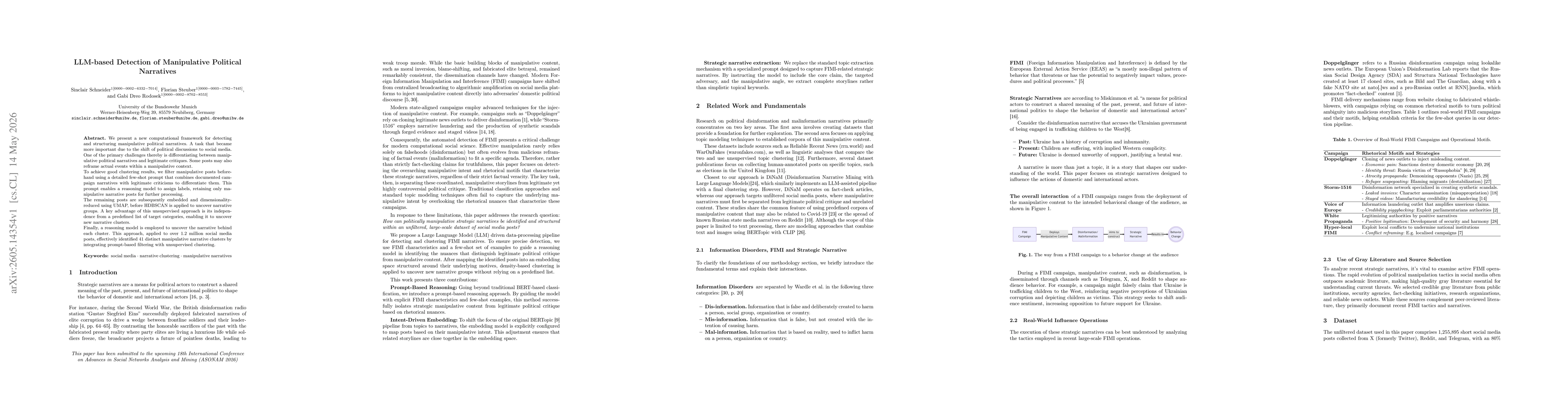 Thumbnail for LLM-based Detection of Manipulative Political Narratives