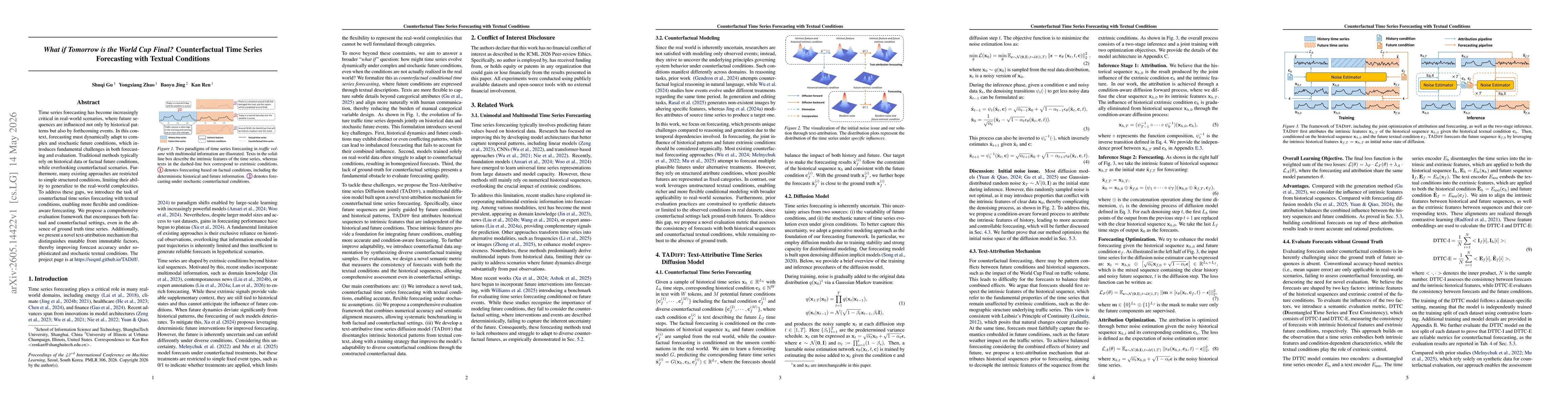 Thumbnail for What if Tomorrow is the World Cup Final? Counterfactual Time Series Forecasting with Textual Conditions