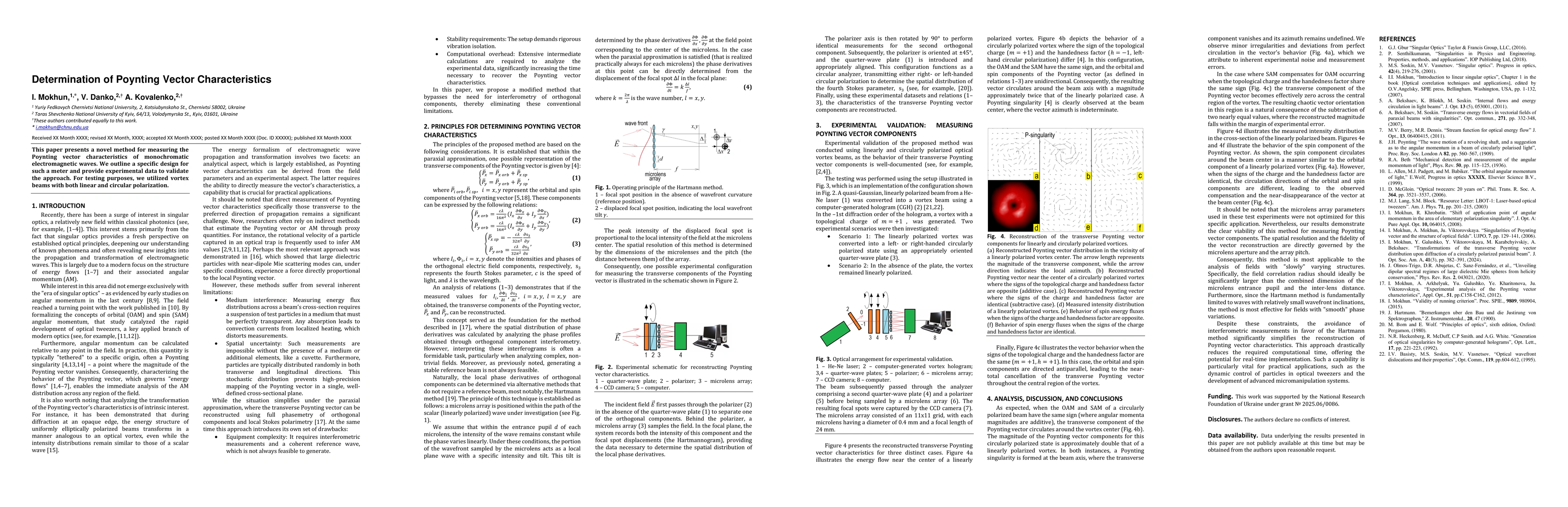 Thumbnail for Determination of Poynting Vector Characteristics