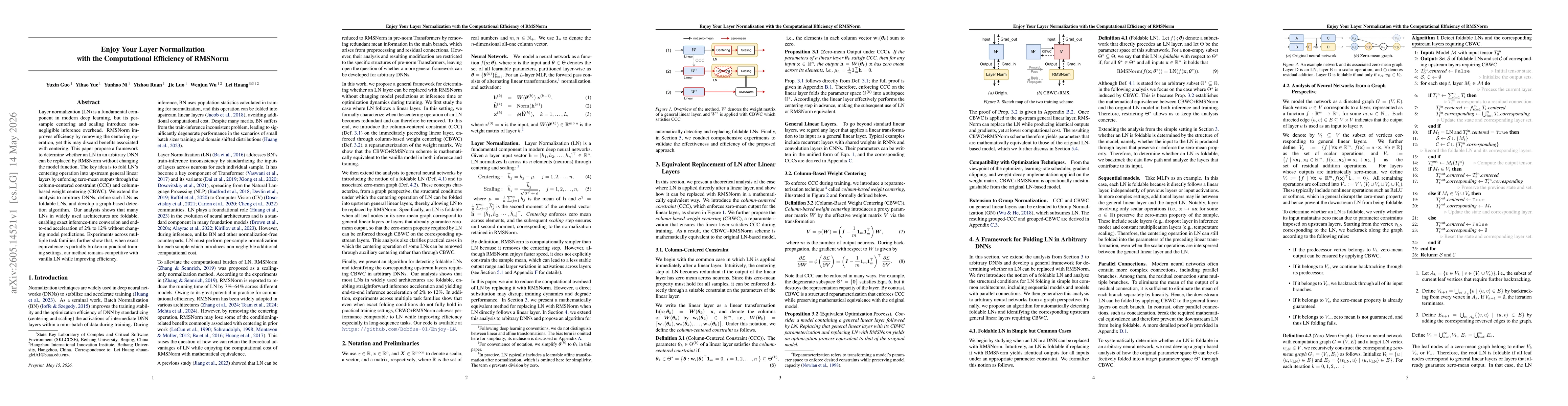 Thumbnail for Enjoy Your Layer Normalization with the Computational Efficiency of RMSNorm