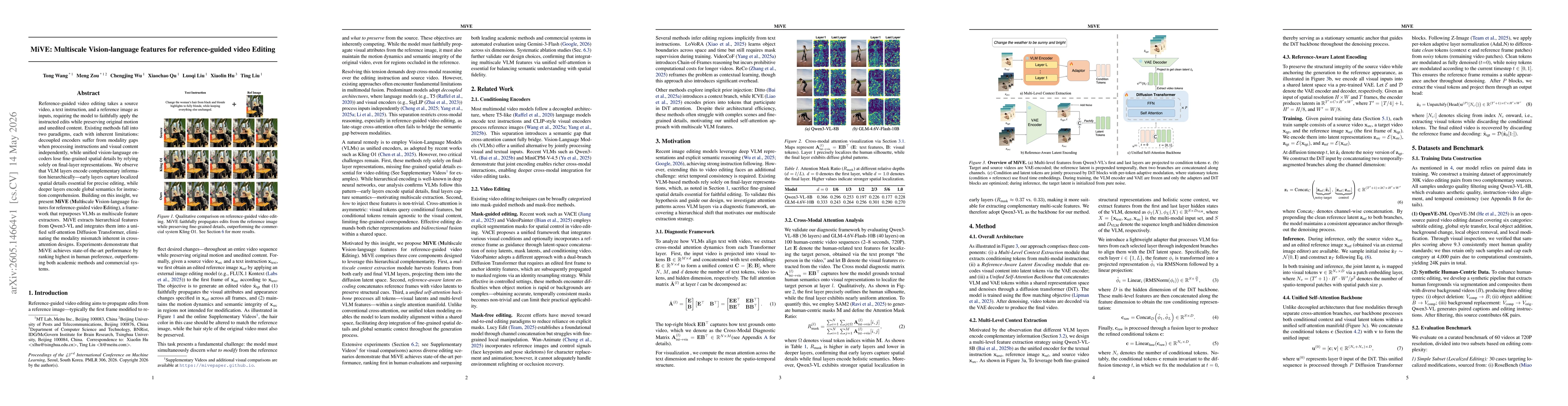 Thumbnail for MiVE: Multiscale Vision-language features for reference-guided video Editing