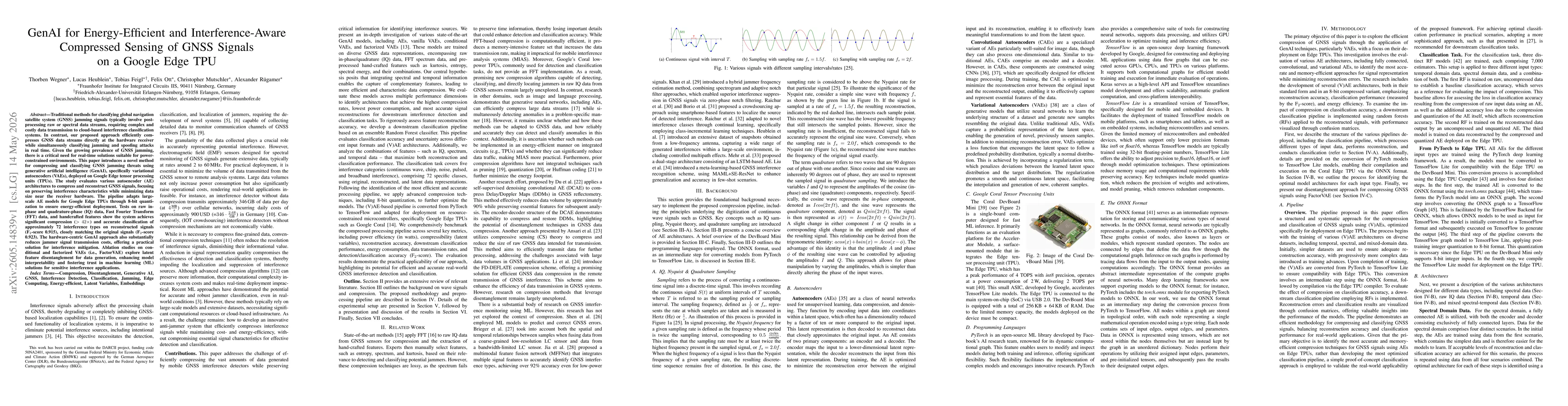 Thumbnail for GenAI for Energy-Efficient and Interference-Aware Compressed Sensing of GNSS Signals on a Google Edge TPU