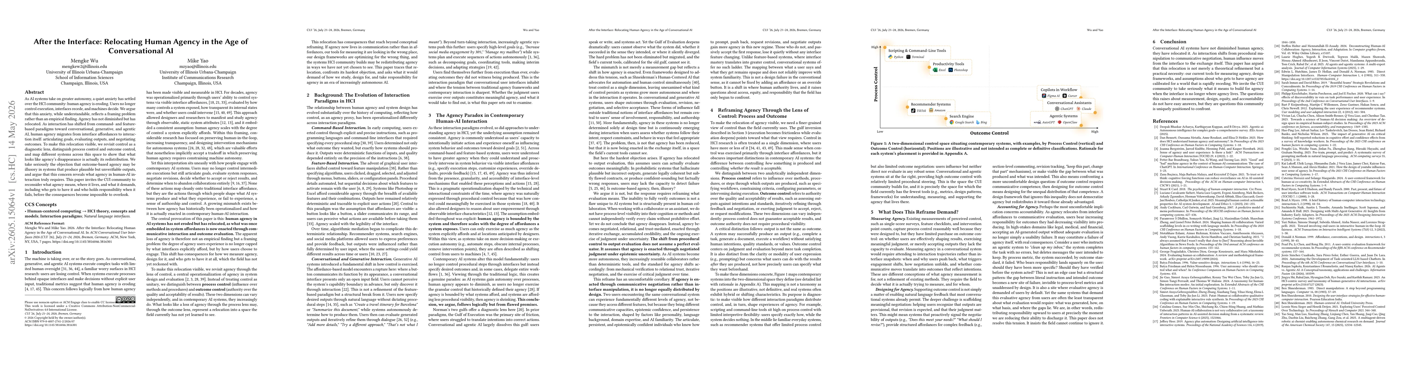 Thumbnail for After the Interface: Relocating Human Agency in the Age of Conversational AI