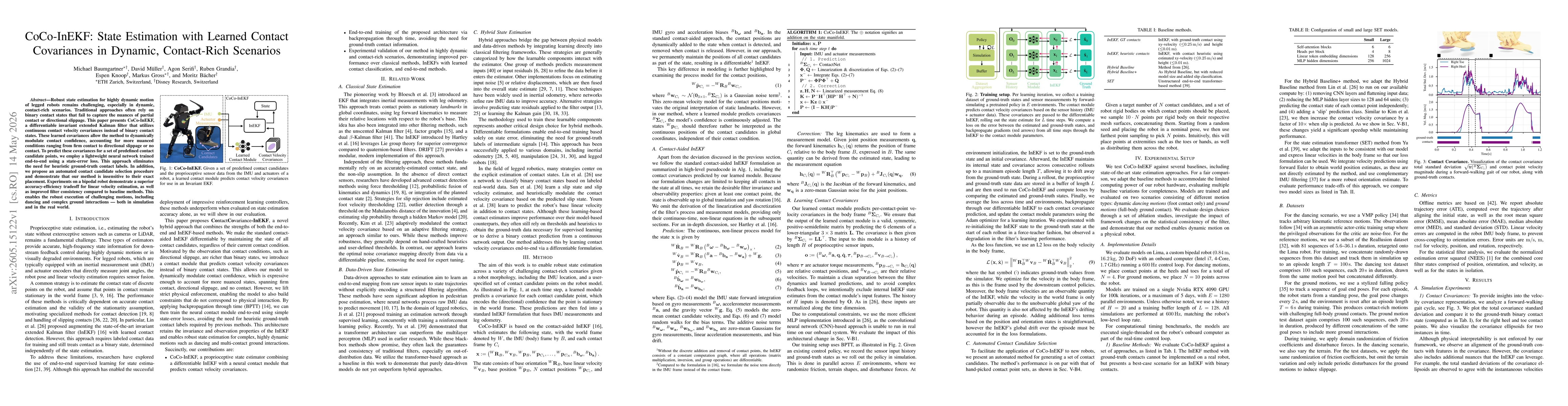 Thumbnail for CoCo-InEKF: State Estimation with Learned Contact Covariances in Dynamic, Contact-Rich Scenarios