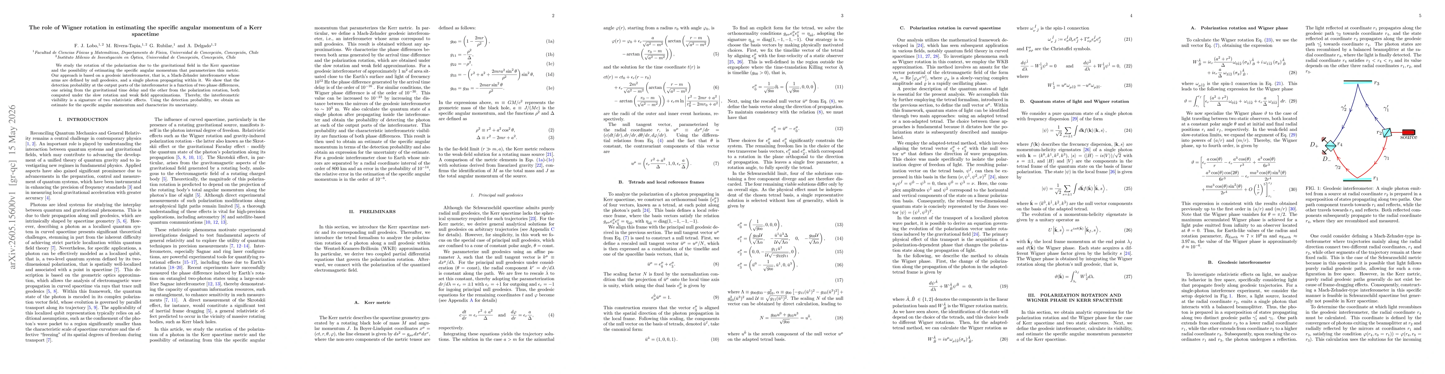 Thumbnail for The role of Wigner rotation in estimating the specific angular momentum of a Kerr spacetime