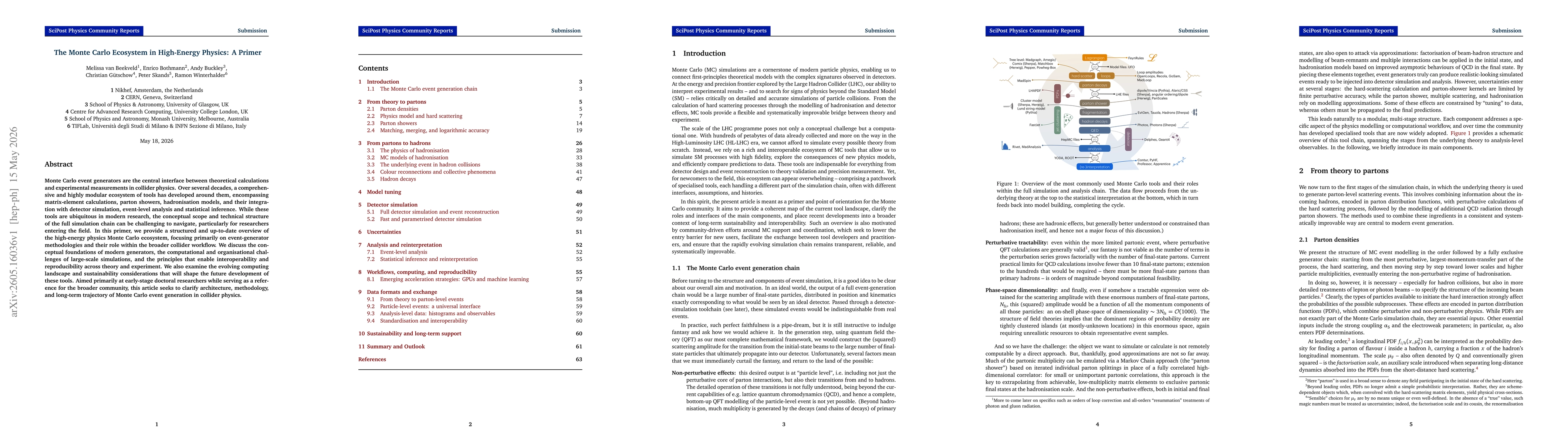 Thumbnail for The Monte Carlo Ecosystem in High-Energy Physics: A Primer