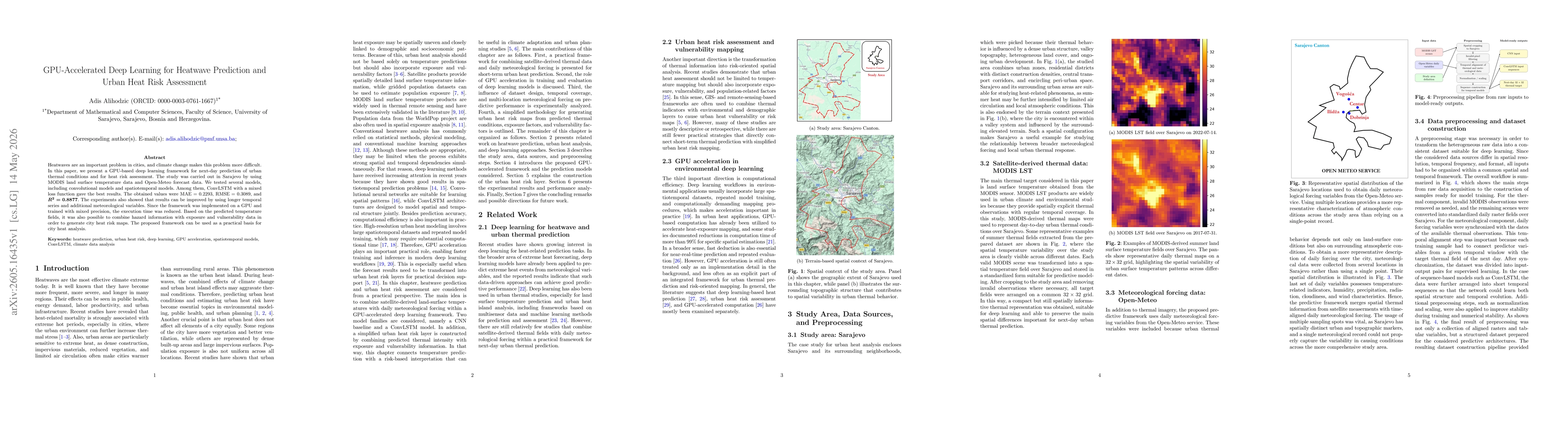 Thumbnail for GPU-Accelerated Deep Learning for Heatwave Prediction and Urban Heat Risk Assessment