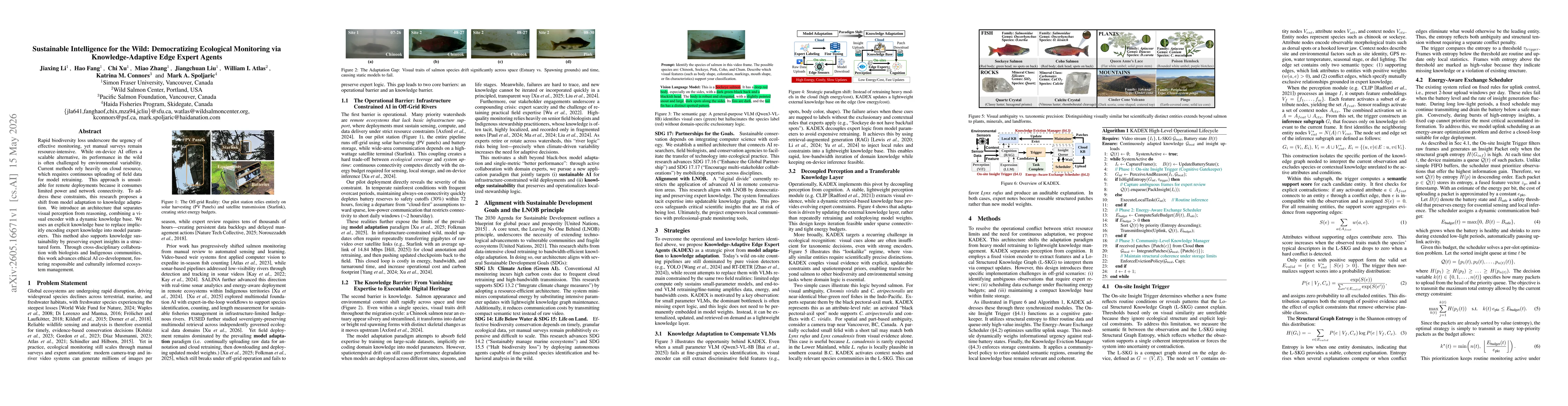 Thumbnail for Sustainable Intelligence for the Wild: Democratizing Ecological Monitoring via Knowledge-Adaptive Edge Expert Agents