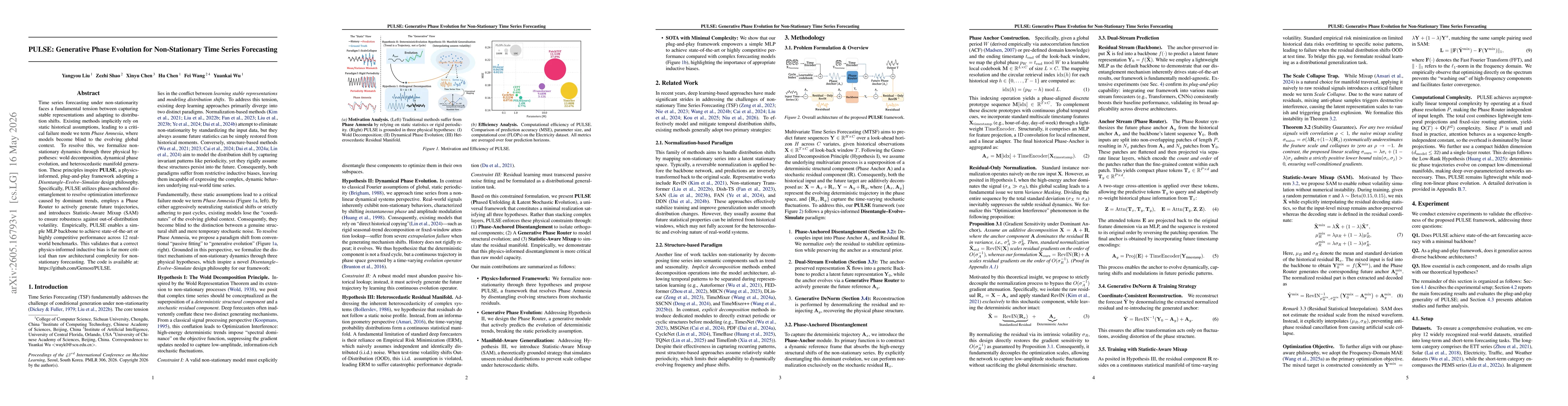 Thumbnail for PULSE: Generative Phase Evolution for Non-Stationary Time Series Forecasting