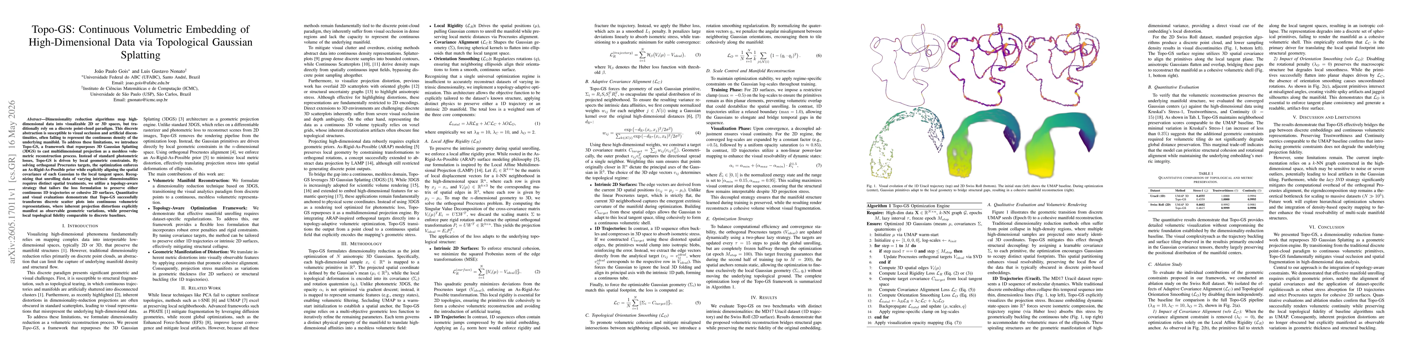 Thumbnail for Topo-GS: Continuous Volumetric Embedding of High-Dimensional Data via Topological Gaussian Splatting