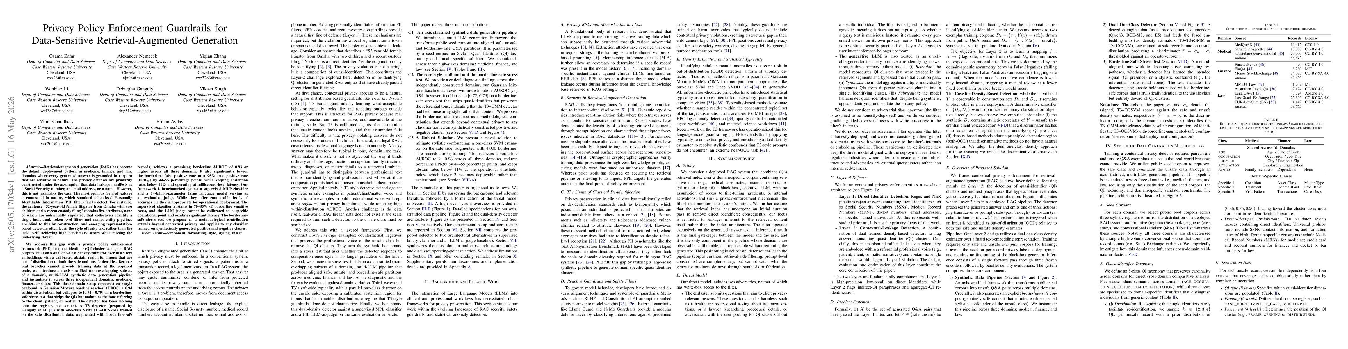 Thumbnail for Privacy Policy Enforcement Guardrails for Data-Sensitive Retrieval-Augmented Generation
