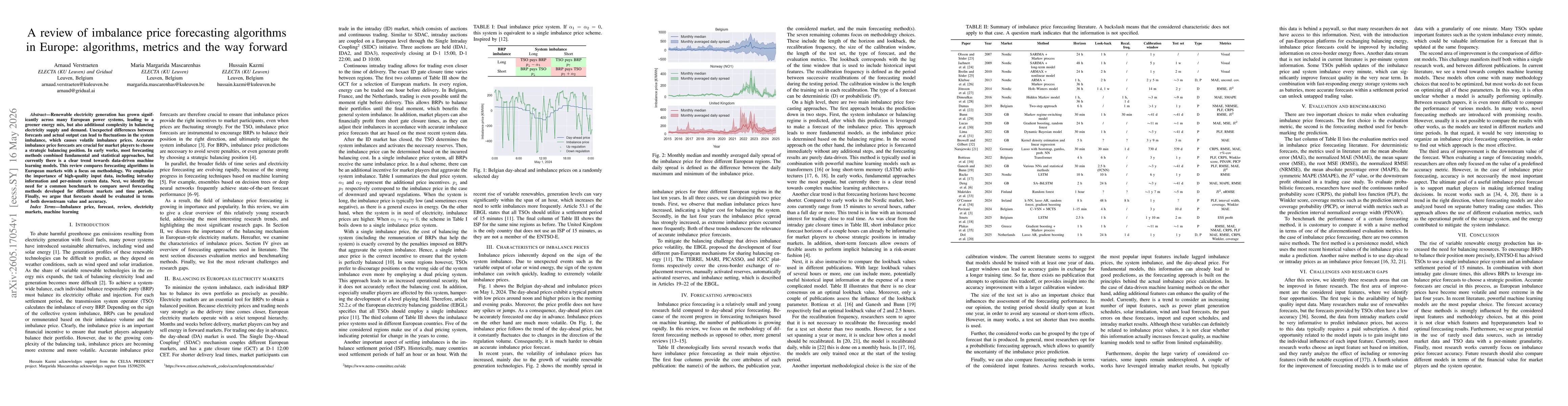 Thumbnail for A review of imbalance price forecasting algorithms in Europe: algorithms, metrics and the way forward