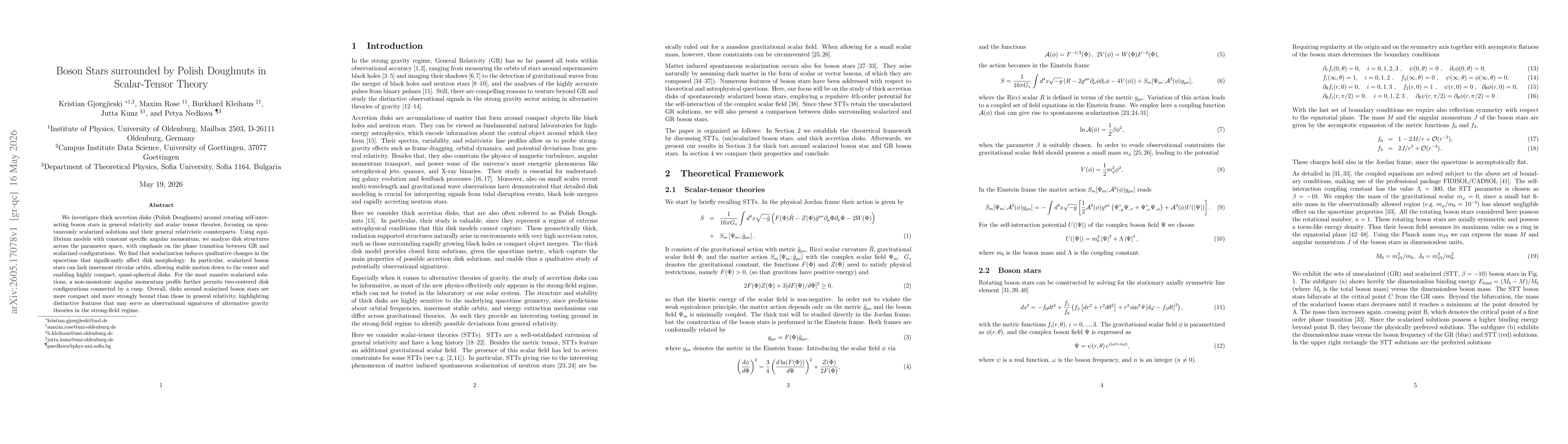 Thumbnail for Boson Stars surrounded by Polish Doughnuts in Scalar-Tensor Theory