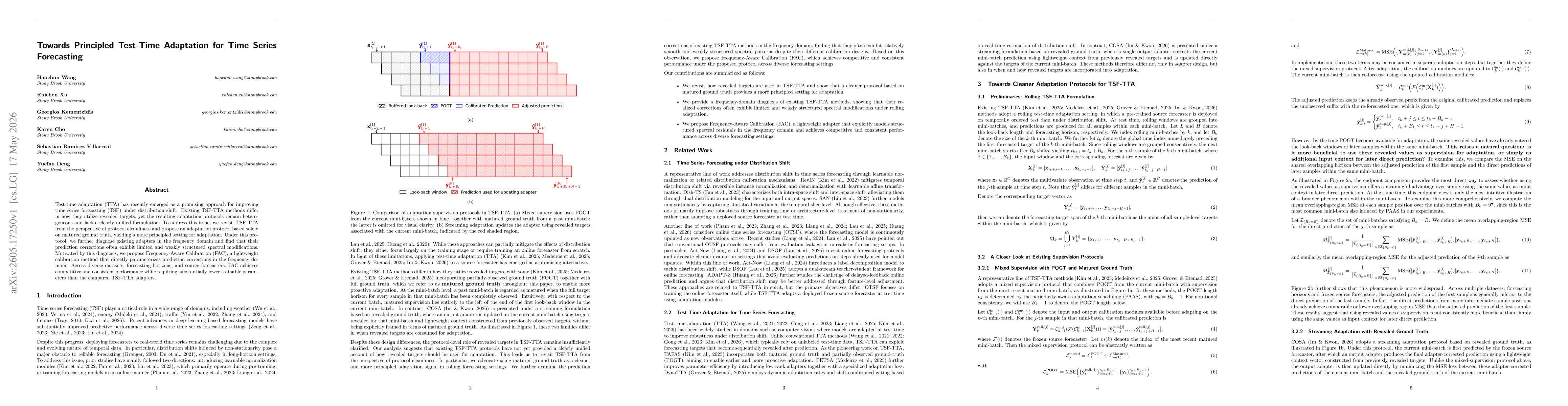Thumbnail for Towards Principled Test-Time Adaptation for Time Series Forecasting