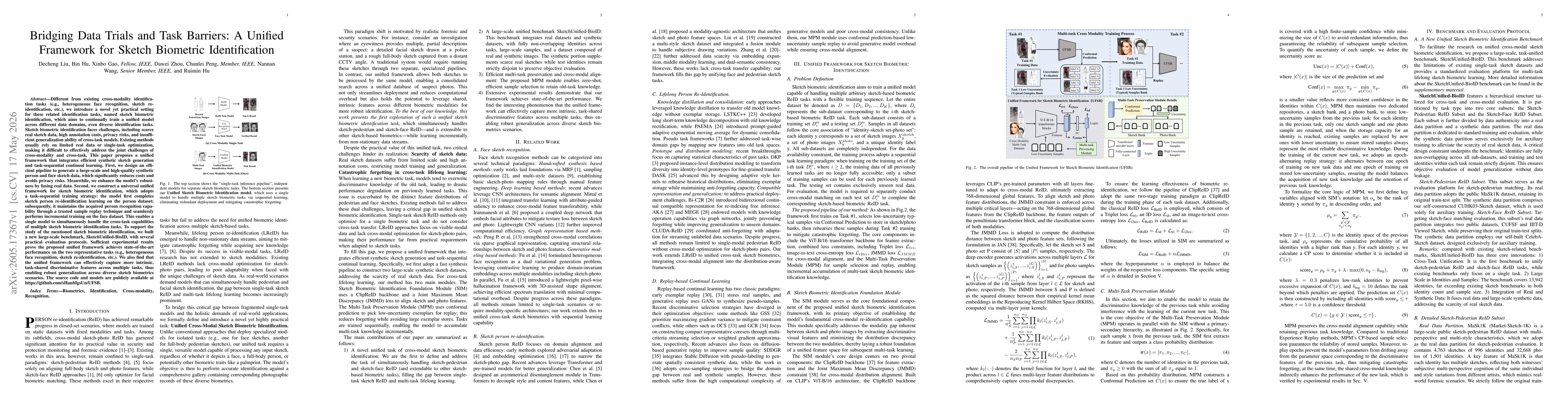 Thumbnail for Bridging Data Trials and Task Barriers: A Unified Framework for Sketch Biometric Identification