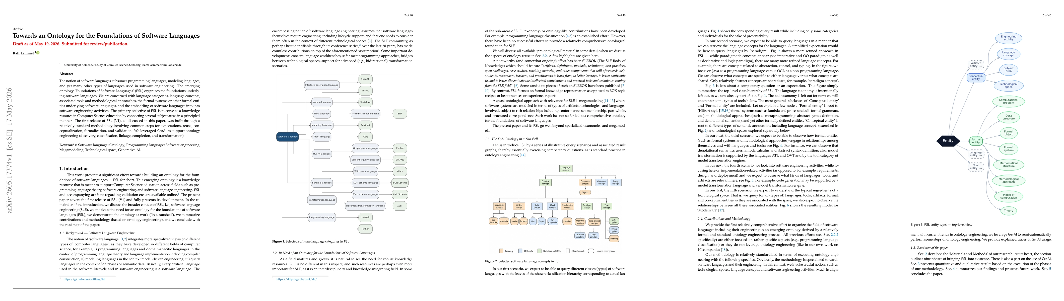 Thumbnail for Towards an Ontology for the Foundations of Software Languages