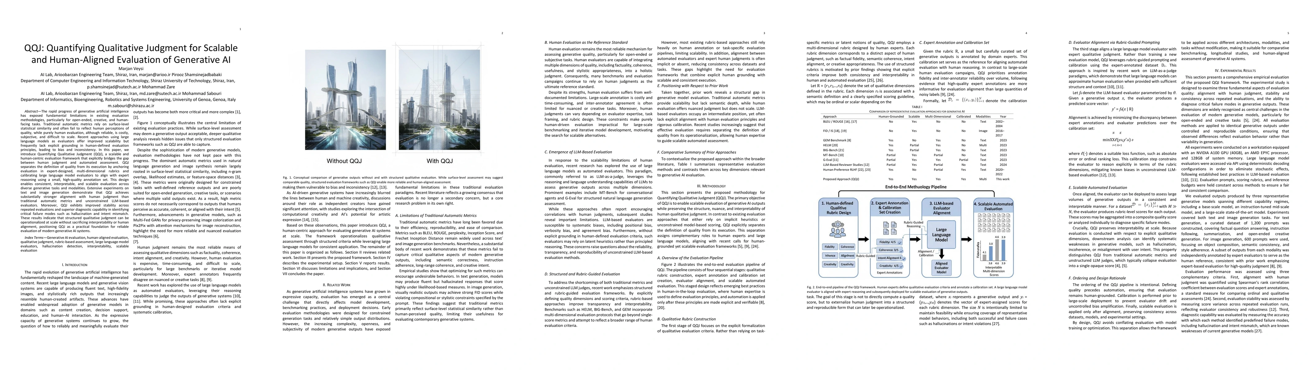 Thumbnail for QQJ: Quantifying Qualitative Judgment for Scalable and Human-Aligned Evaluation of Generative AI