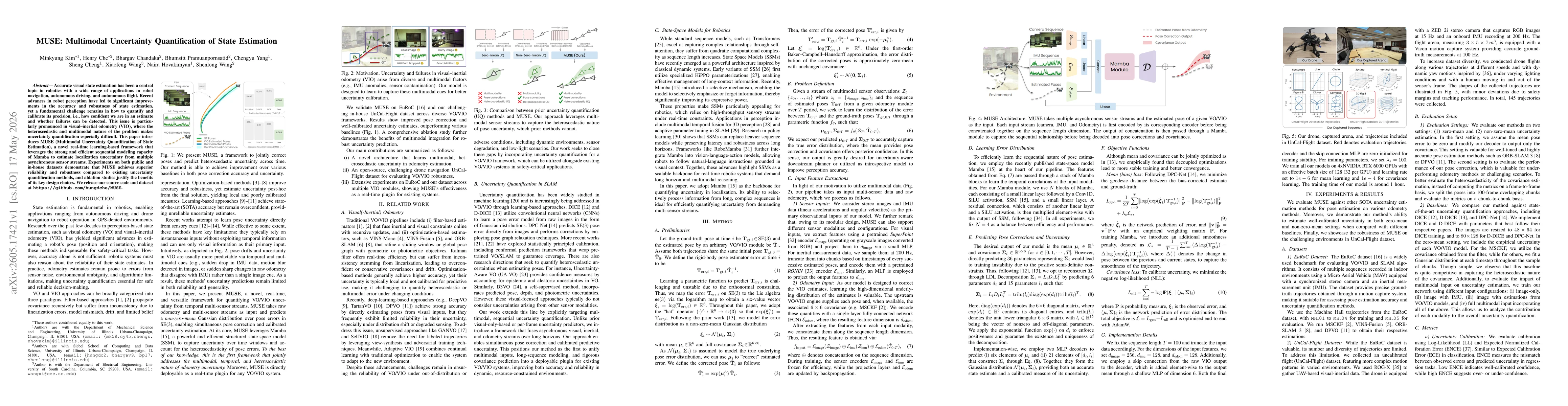 Thumbnail for MUSE: Multimodal Uncertainty Quantification of State Estimation