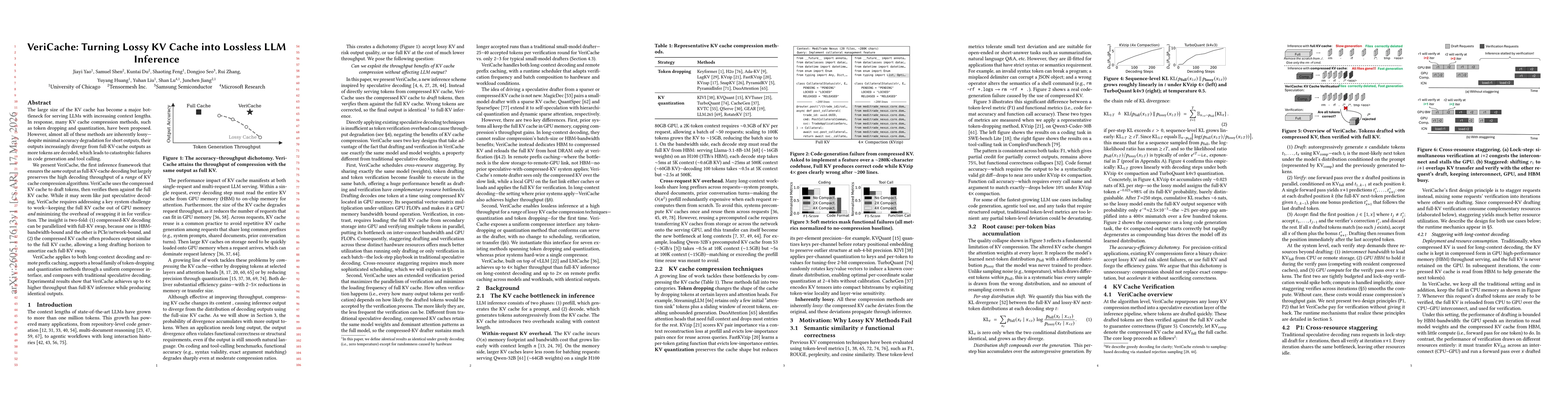 Thumbnail for VeriCache: Turning Lossy KV Cache into Lossless LLM Inference