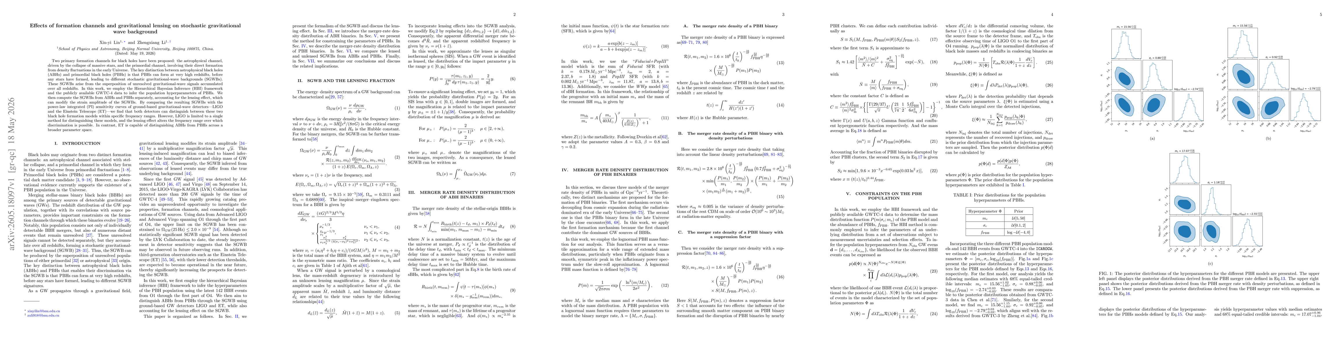 Thumbnail for Effects of formation channels and gravitational lensing on stochastic gravitational wave background