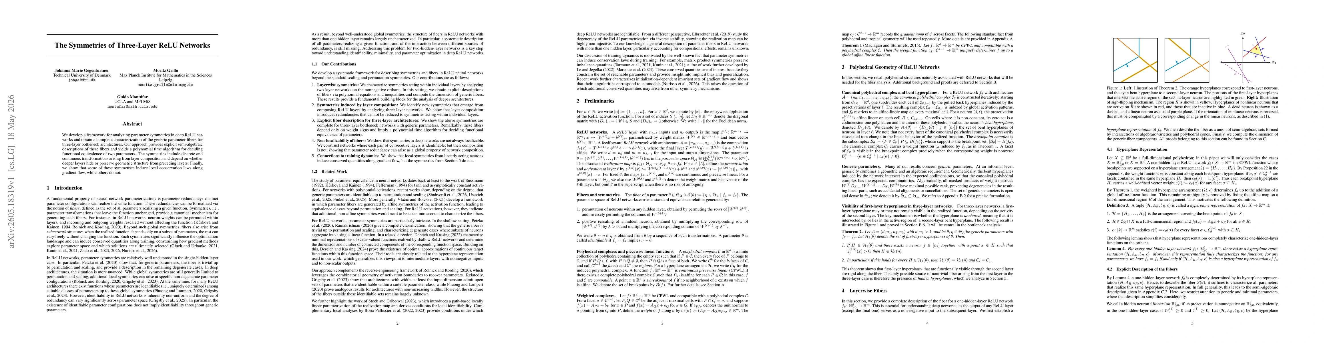 Thumbnail for The Symmetries of Three-Layer ReLU Networks