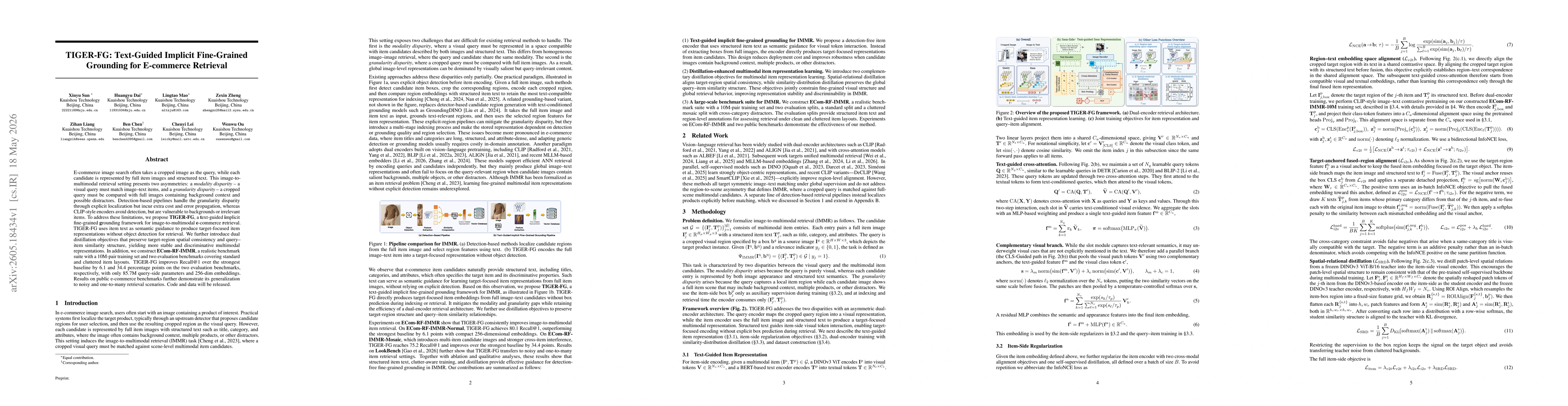 Thumbnail for TIGER-FG: Text-Guided Implicit Fine-Grained Grounding for E-commerce Retrieval