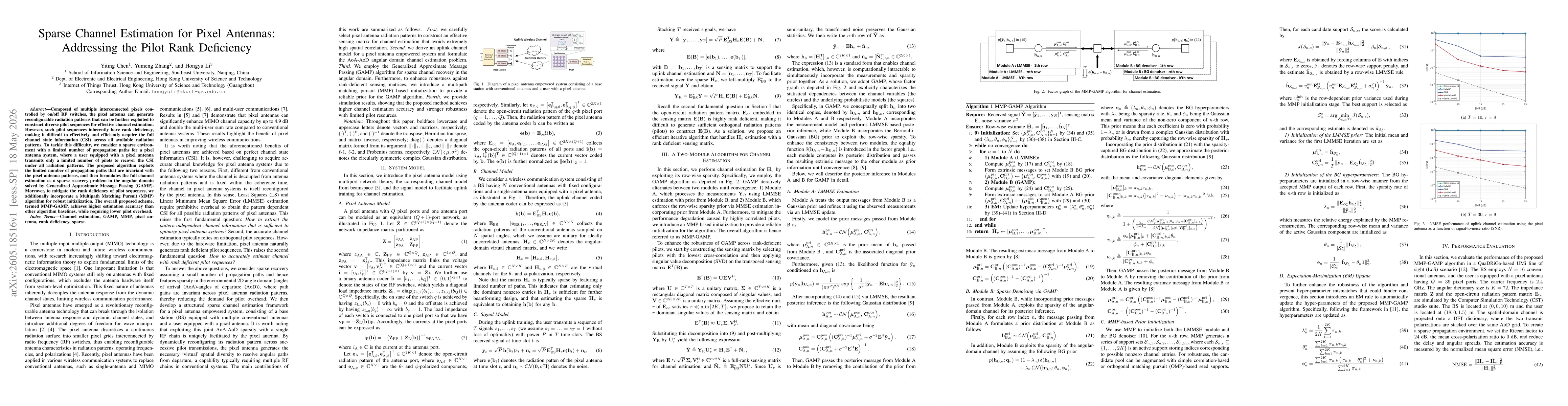Thumbnail for Sparse Channel Estimation for Pixel Antennas: Addressing the Pilot Rank Deficiency