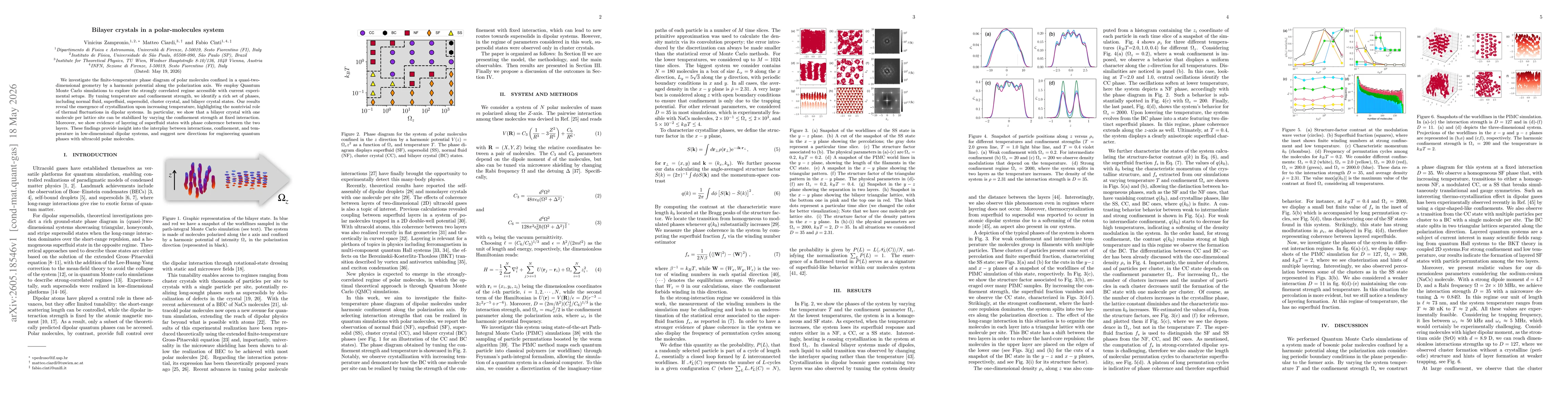 Thumbnail for Bilayer crystals in a polar-molecules system