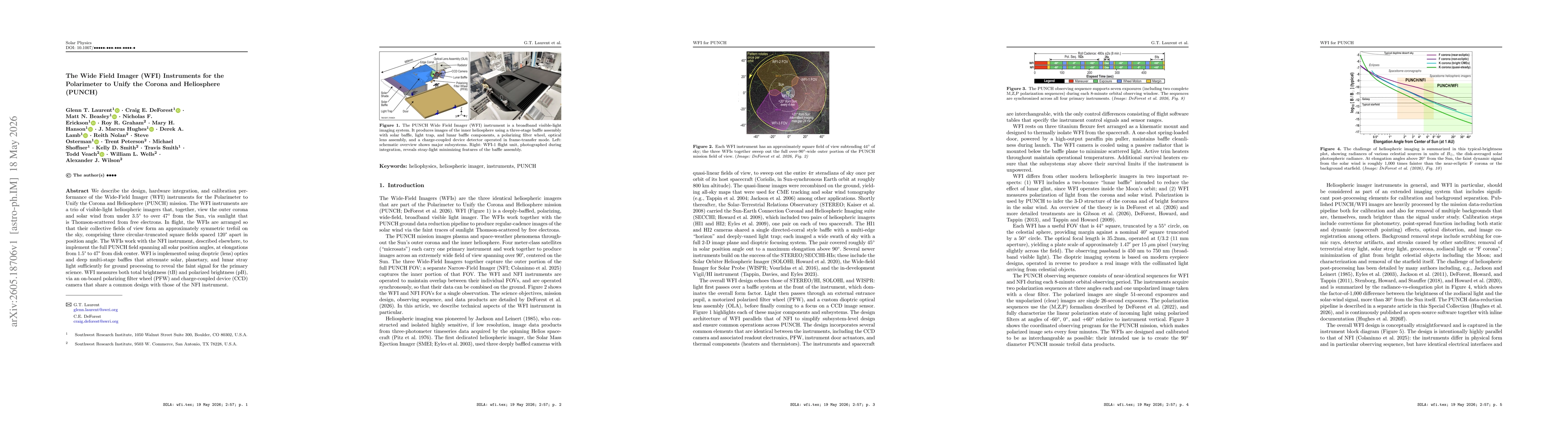 Thumbnail for The Wide Field Imager (WFI) Instruments for the Polarimeter to Unify the Corona and Helliosphere (PUNCH)