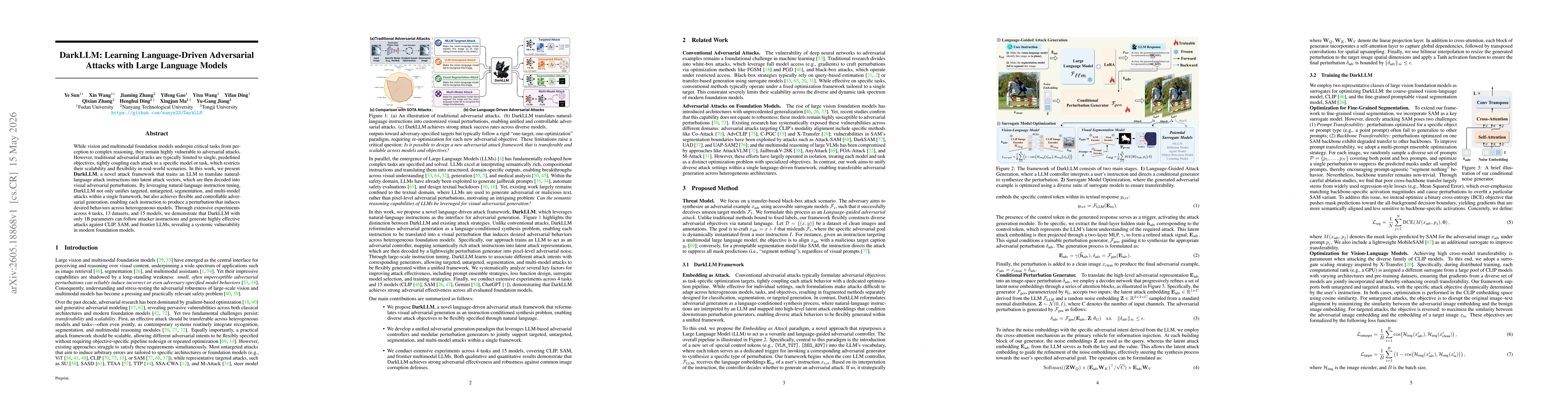 Thumbnail for DarkLLM: Learning Language-Driven Adversarial Attacks with Large Language Models