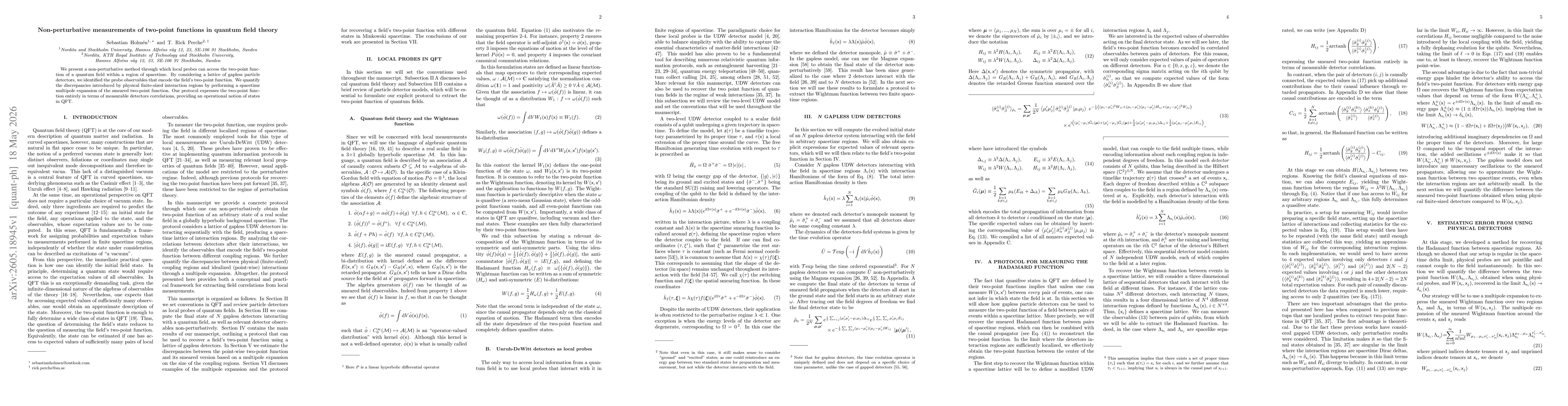 Thumbnail for Non-perturbative measurements of two-point functions in quantum field theory