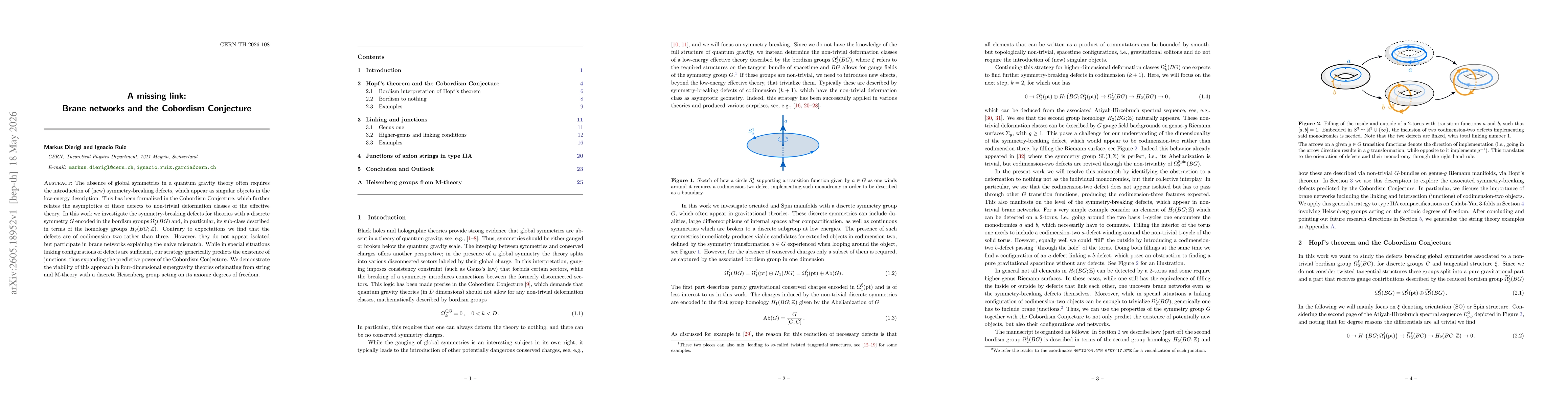 Thumbnail for A missing link: Brane networks and the Cobordism Conjecture