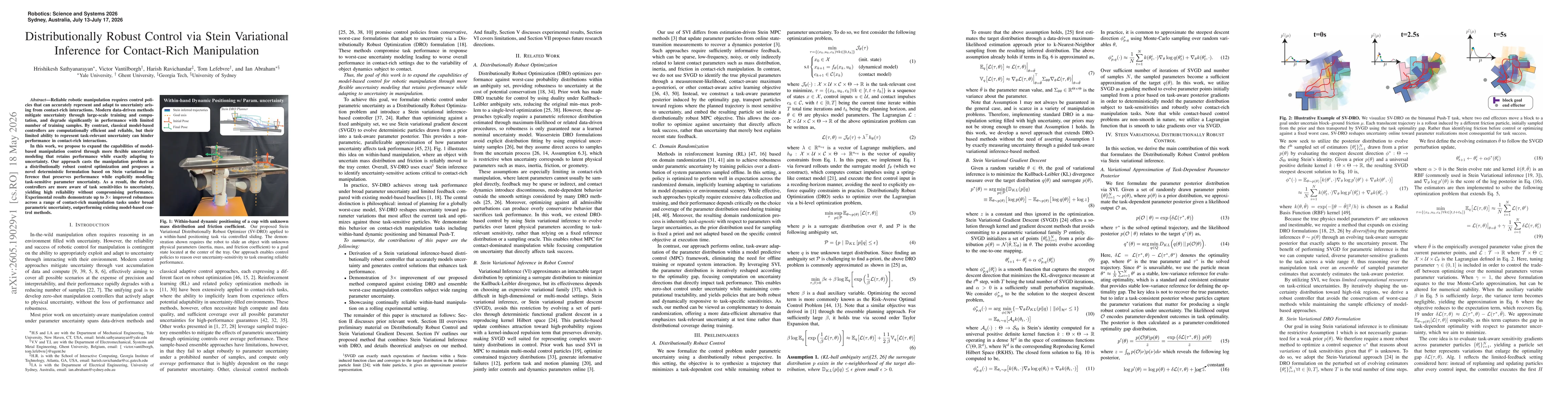 Thumbnail for Distributionally Robust Control via Stein Variational Inference for Contact-Rich Manipulation