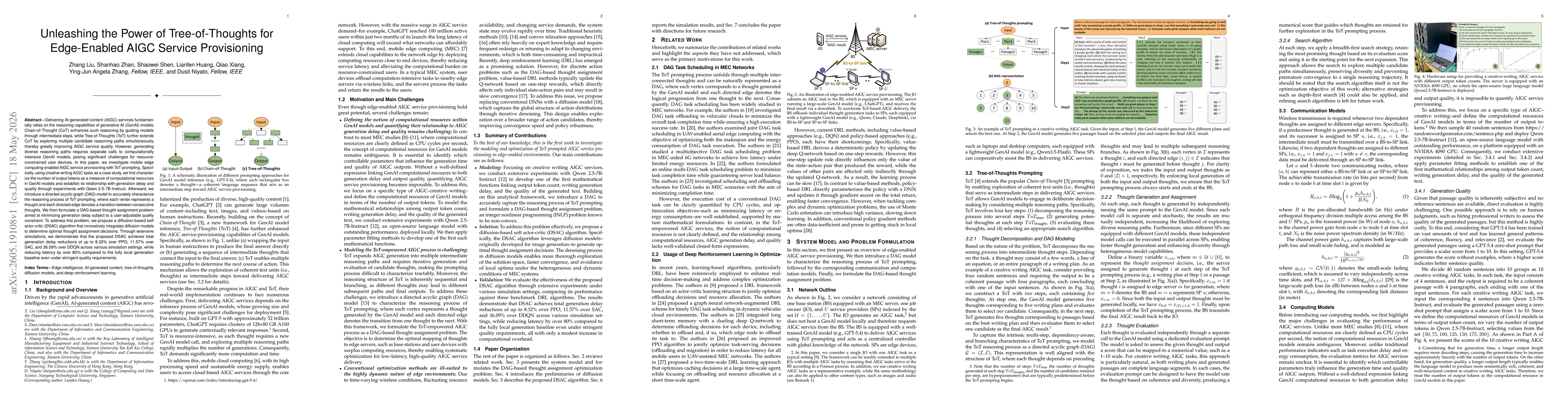 Thumbnail for Unleashing the Power of Tree-of-Thoughts for Edge-Enabled AIGC Service Provisioning