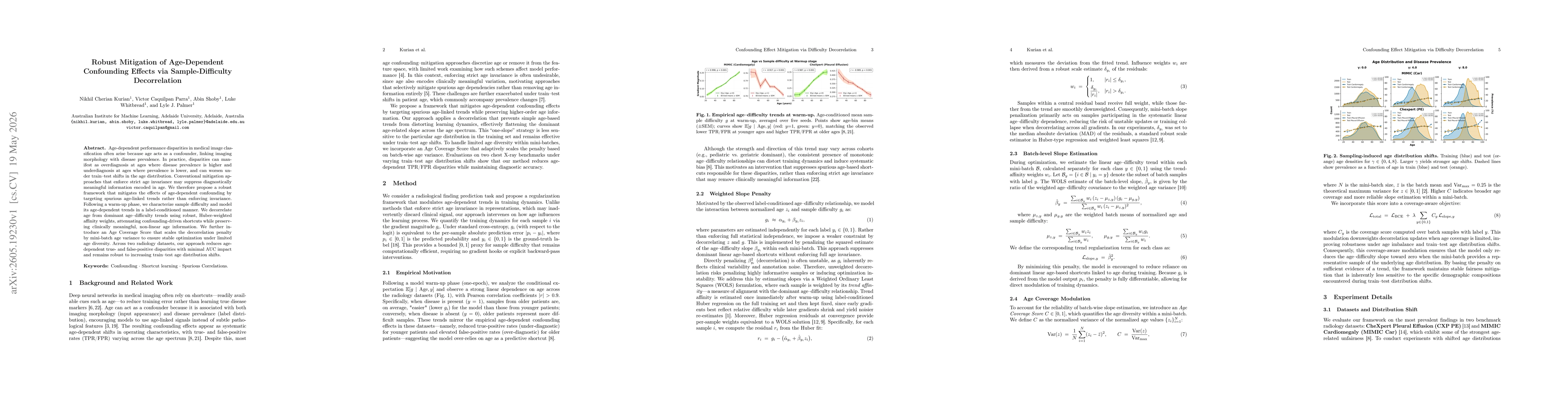 Thumbnail for Robust Mitigation of Age-Dependent Confounding Effects via Sample-Difficulty Decorrelation