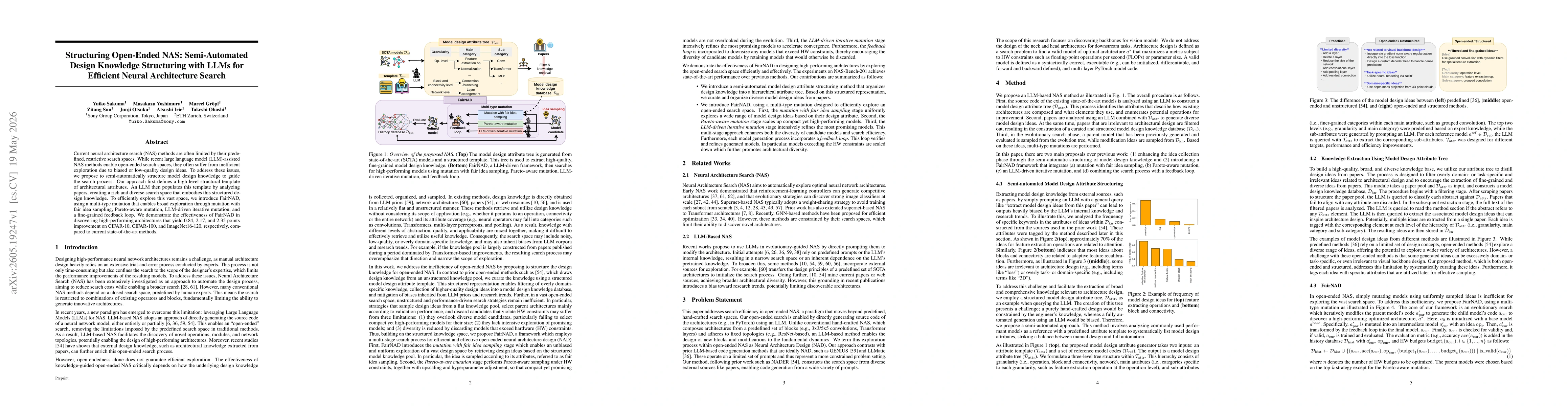 Thumbnail for Structuring Open-Ended NAS: Semi-Automated Design Knowledge Structuring with LLMs for Efficient Neural Architecture Search