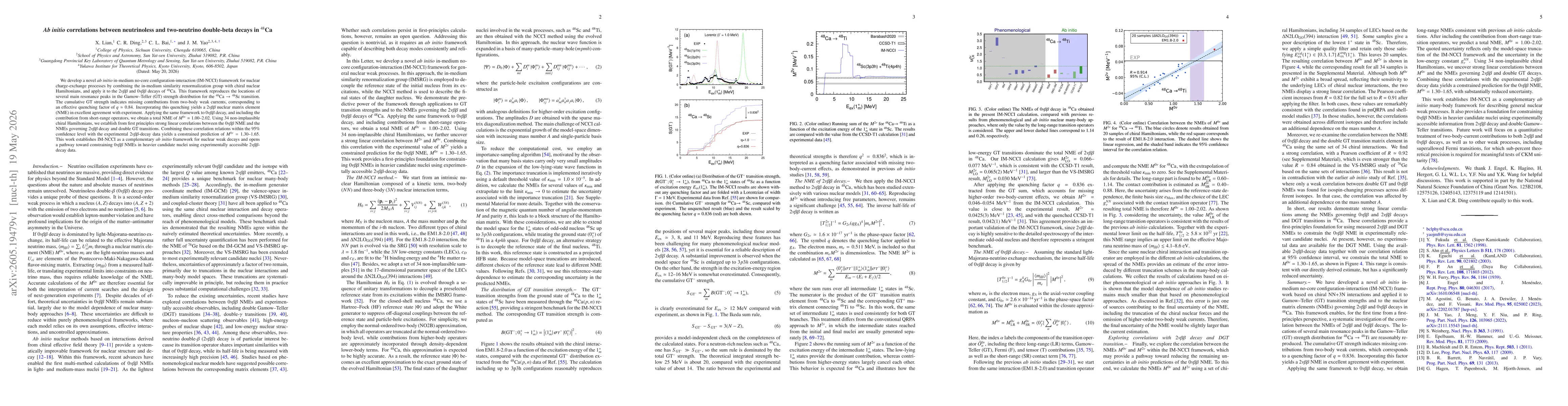 Thumbnail for Ab initio correlations between neutrinoless and two-neutrino double-beta decays in $^{48}$Ca