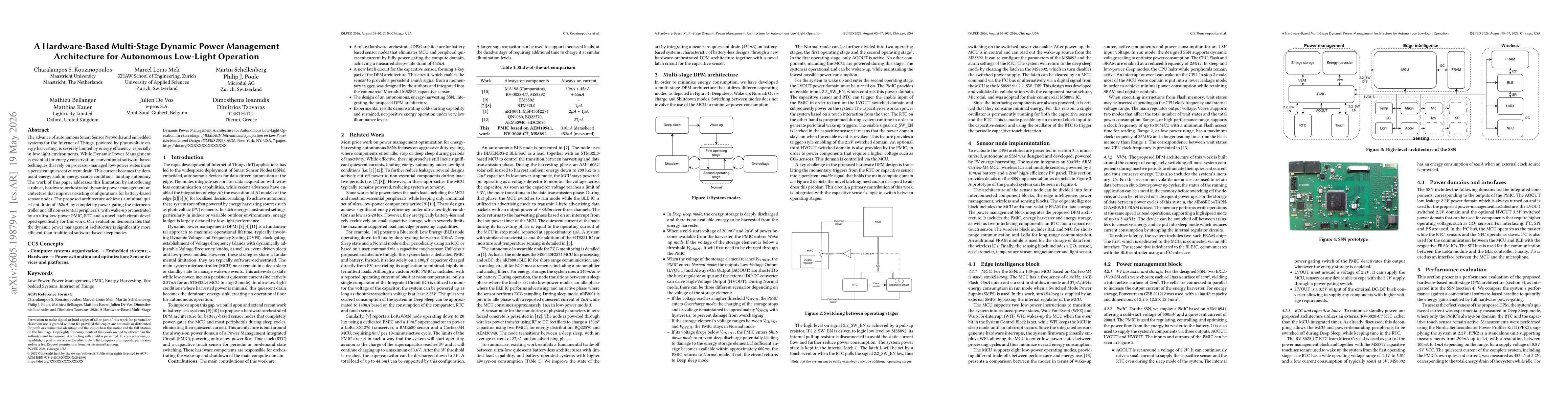 Thumbnail for A Hardware-Based Multi-Stage Dynamic Power Management Architecture for Autonomous Low-Light Operation