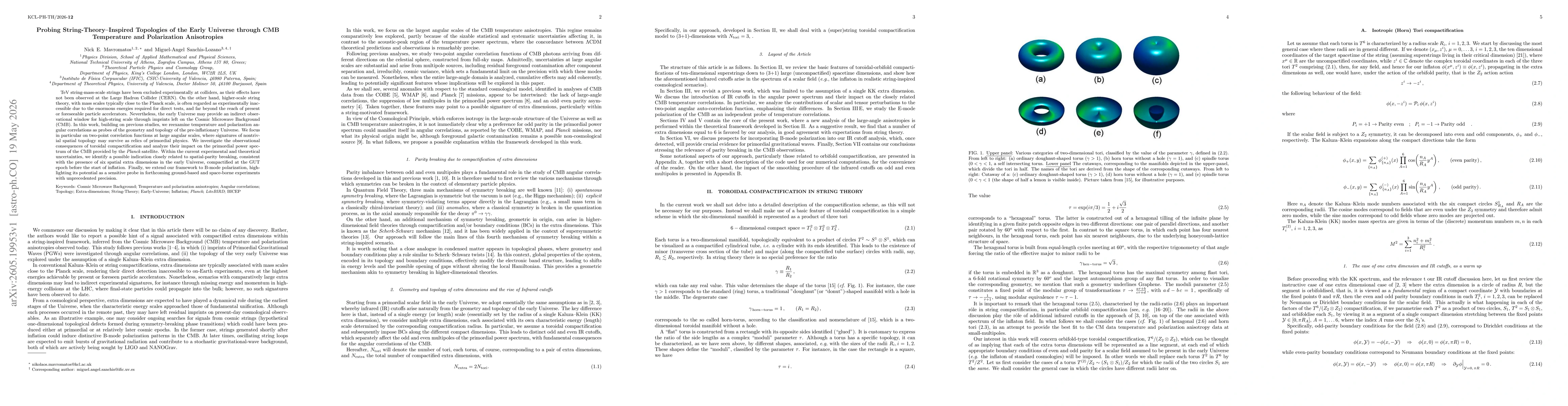 Thumbnail for Probing String-Theory-Inspired Topologies of the Early Universe through CMB Temperature and Polarization Anisotropies