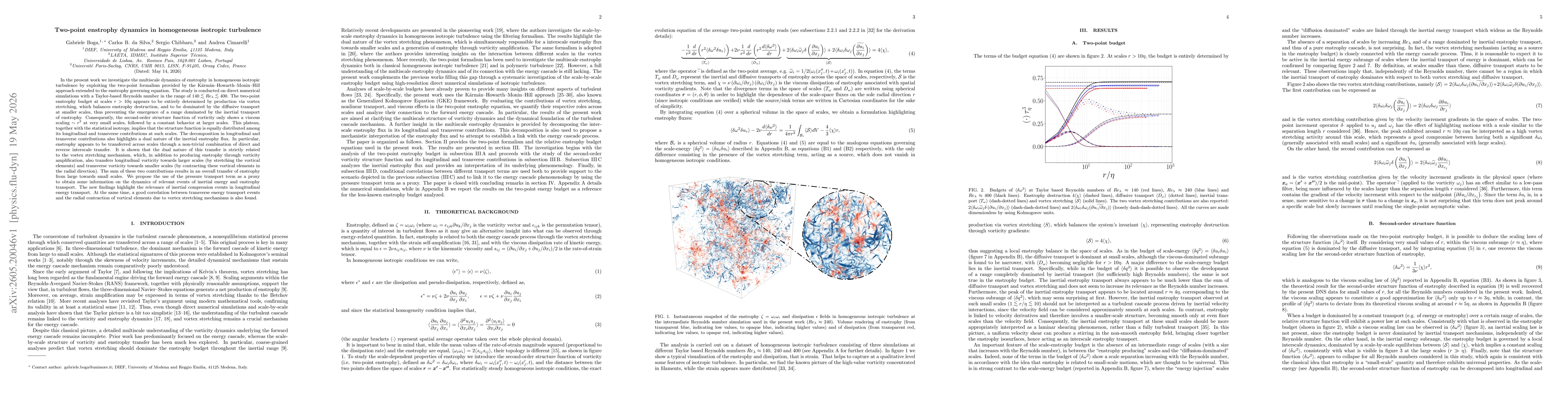 Thumbnail for Two-point enstrophy dynamics in homogeneous isotropic turbulence