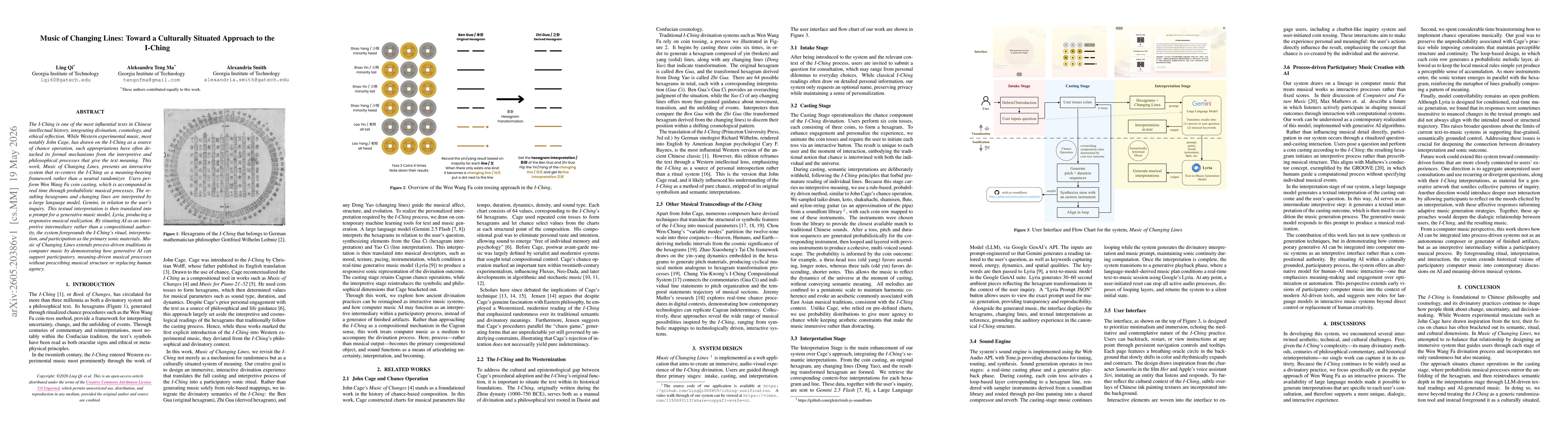 Thumbnail for Music of Changing Lines: Toward a Culturally Situated Approach to the I-Ching
