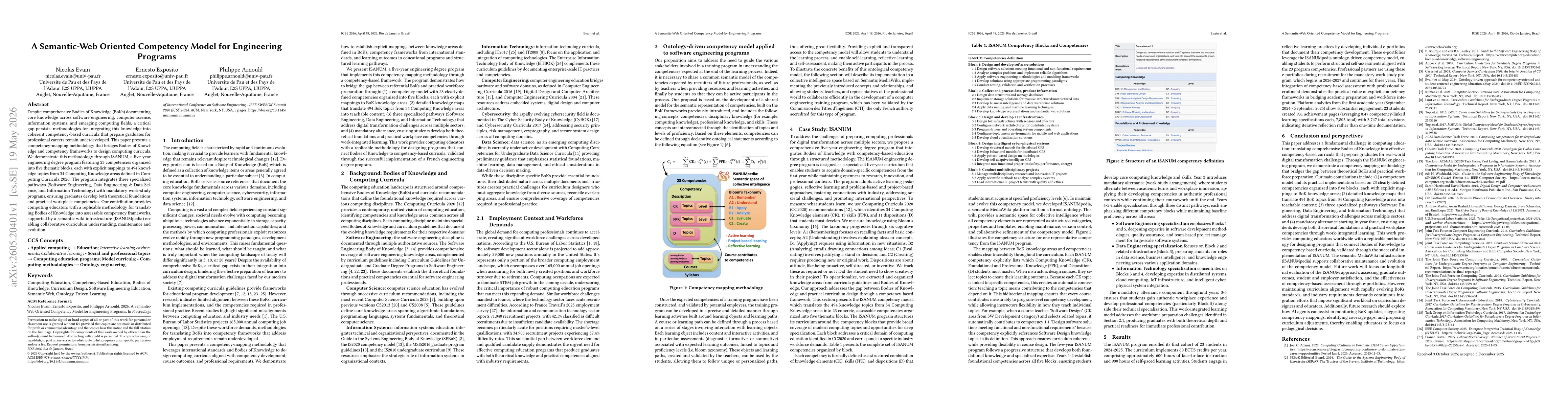 Thumbnail for A Semantic-Web Oriented Competency Model for Engineering Programs