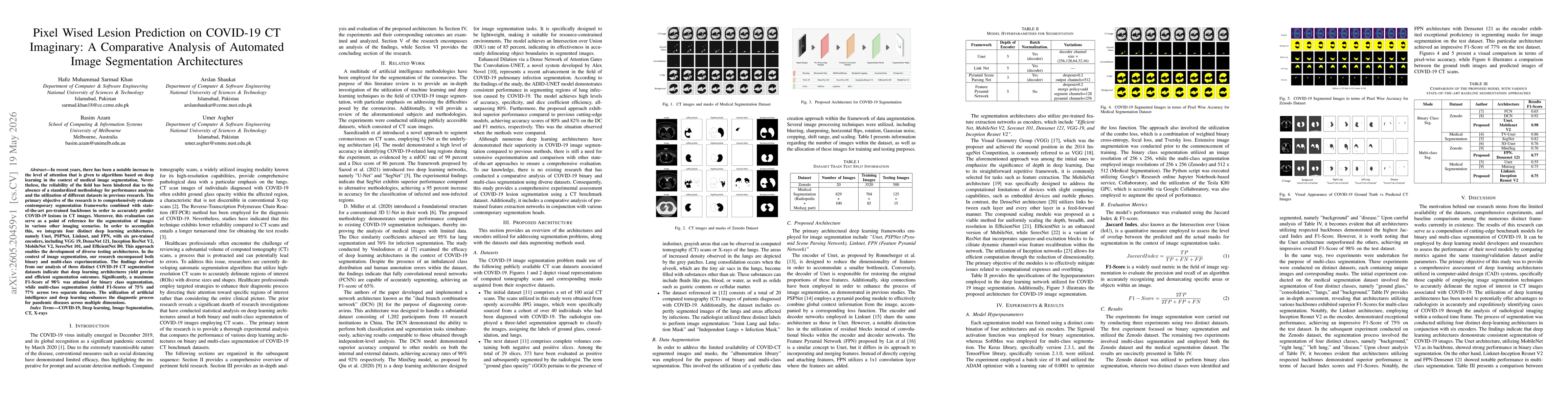 Thumbnail for Pixel Wised Lesion Prediction on COVID-19 CT Imagery: A Comparative Analysis of Automated Image Segmentation Architectures